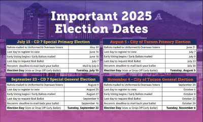 Tucson Primary Election / South Tucson Special Recall Election Day