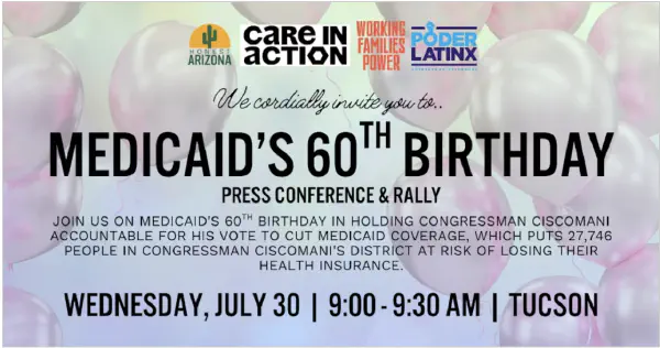Medicaid's 60th Birthday Press Conference and Rally