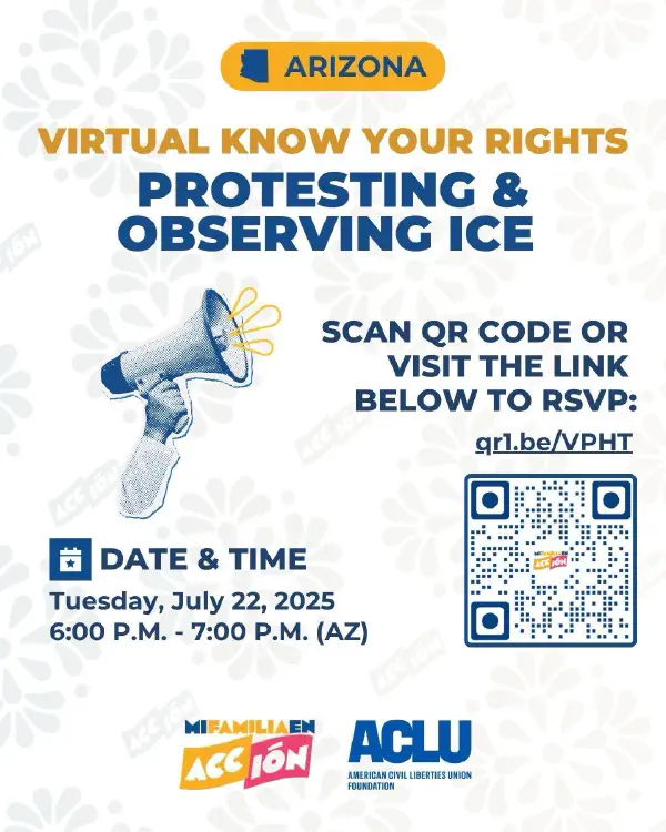Know Your Rights Training - Protesting & Observing ICE