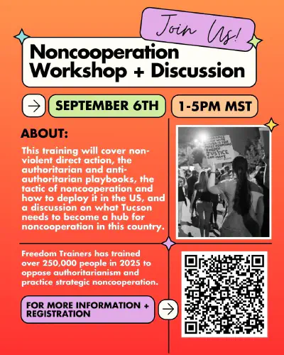 Noncooperation Workshop + Discussion