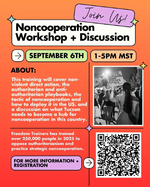 Noncooperation Workshop + Discussion