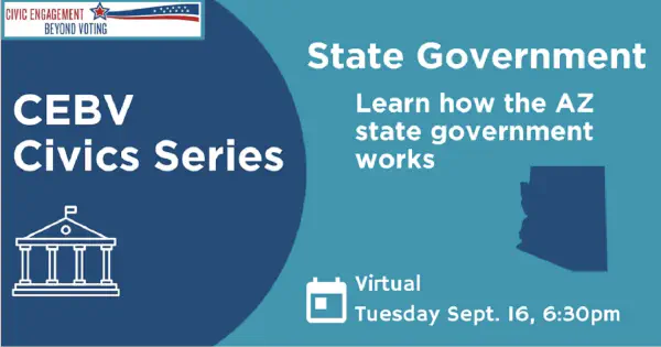 CEBV Civics Series: State Government