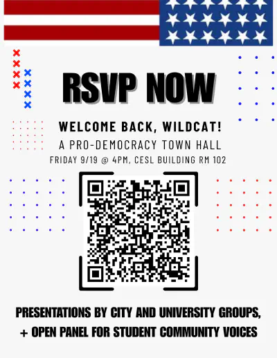 Welcome Back, Wildcat! Pro-Democracy Town Hall