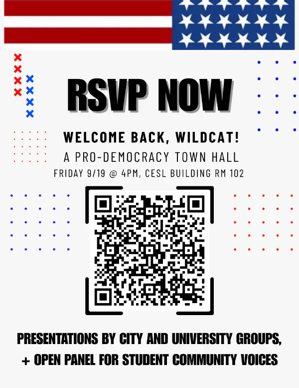 Welcome Back, Wildcat! Pro-Democracy Town Hall