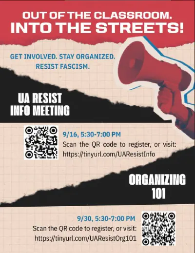 UA Resist Info Meeting