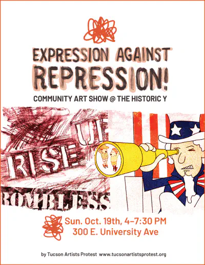 Expression Against Repression: Protest Art Exhibit Opening Event