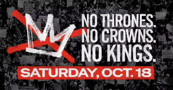 No Kings Day: River and Via Entrada