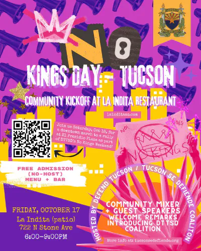 No Kings Community Kickoff