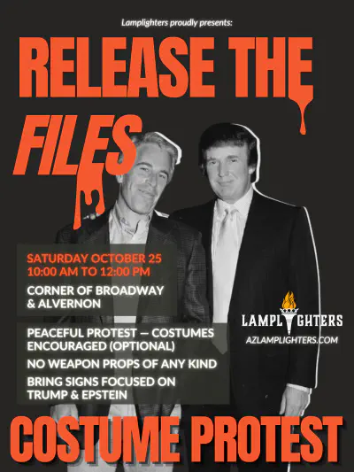 Release the Files! Costume Party & Protest