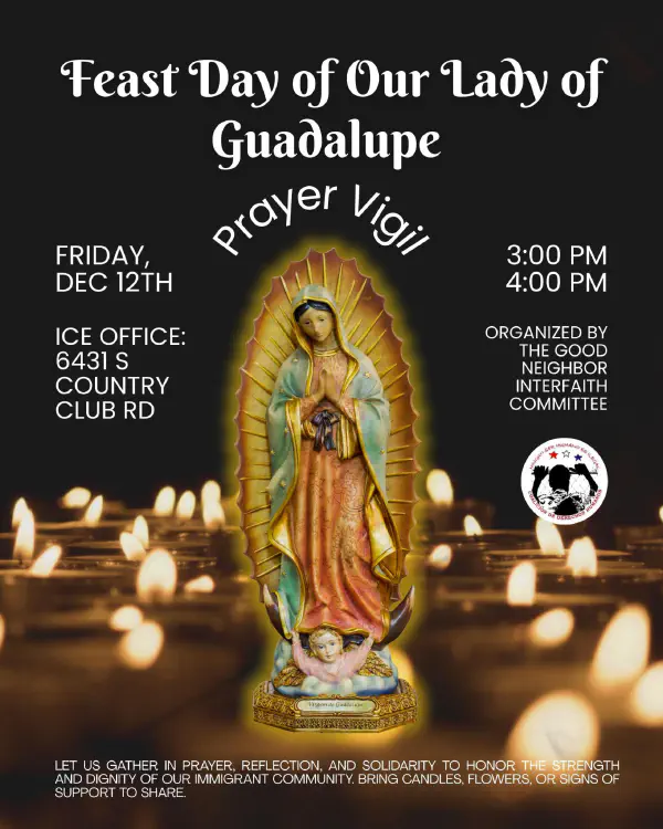 Feast Day of Our Lady of Guadalupe: Prayer Vigil