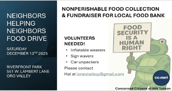 Neighbors Helping Neighbors Food Drive