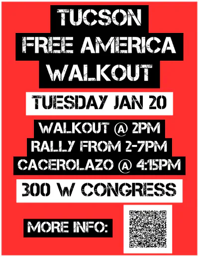 Free America Walkout: Downtown Tucson