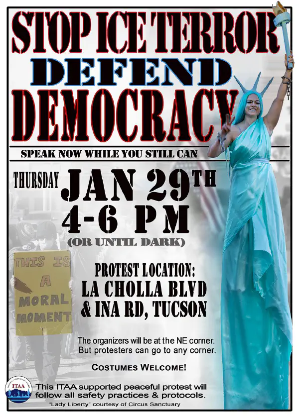 Stop Ice Terror, Defend Democracy!