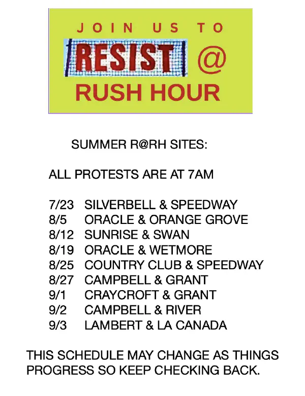 Resist @ Rush Hour