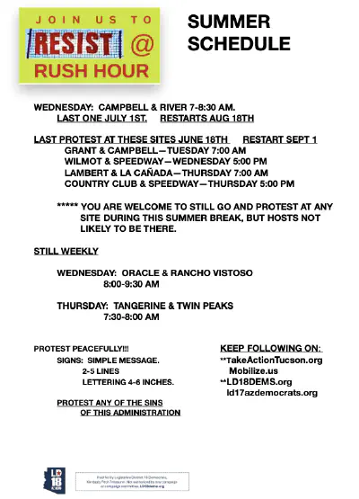 Resist @ Rush Hour