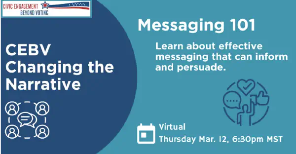 Changing the Narrative: Messaging 101