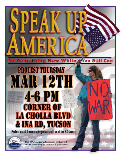 Speak Up America Protest