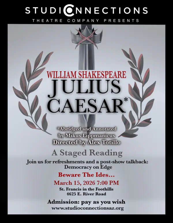 Julius Caesar Staged Reading + Democracy on Edge