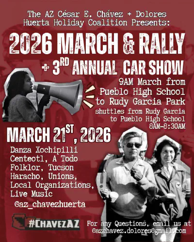 César Chávez & Dolores Huerta March & Rally