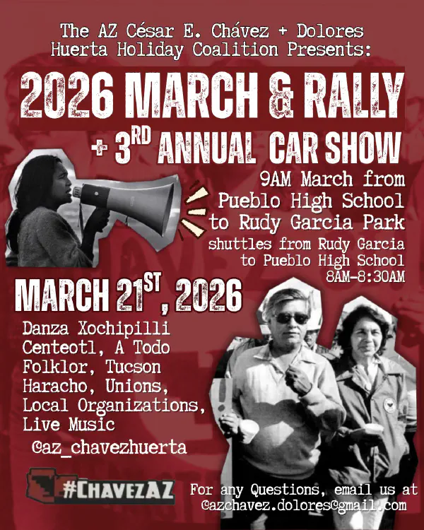 César Chávez & Dolores Huerta March & Rally