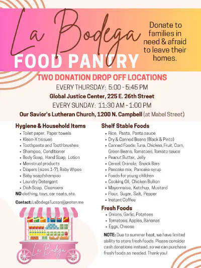 La Bodega Food Pantry: Donation Dropoff