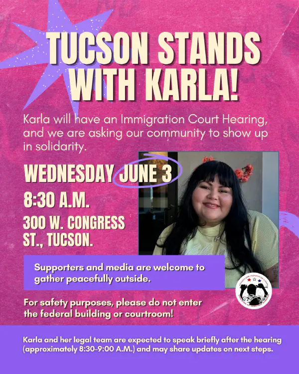 Tucson Stands with Karla!