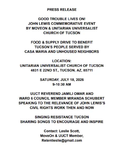 Good Trouble Lives On! Commemorative Event