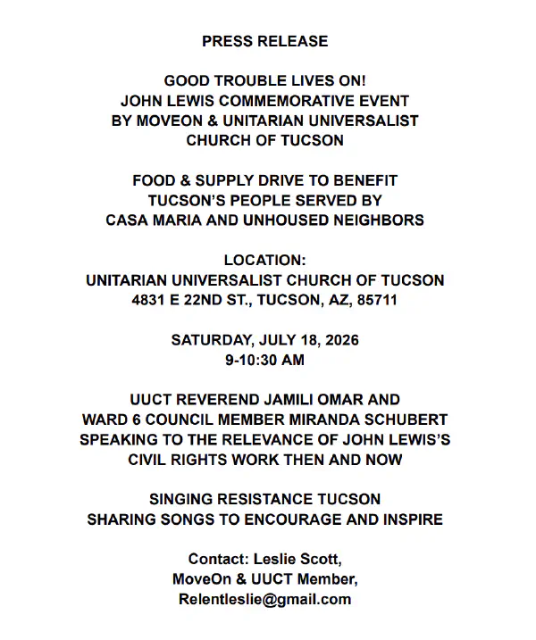 Good Trouble Lives On! Commemorative Event