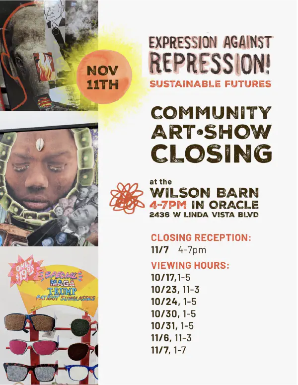 Expression Against Repression: Community Art Show Closing